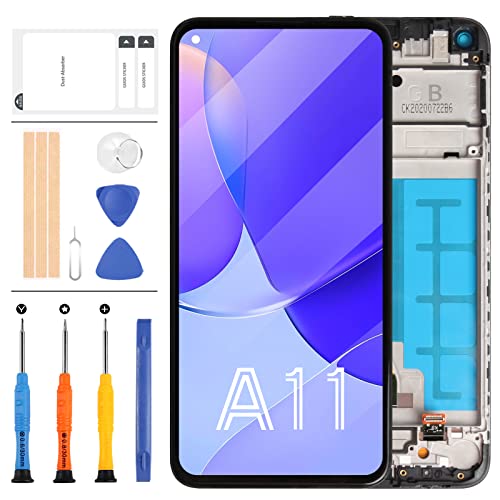 Schermo di Ricambio per Samsung A11 Display LCD Touch Digitizer Full Glass Assembly per Galaxy A11 2020 SM-A115 A115M 6.4 Non per