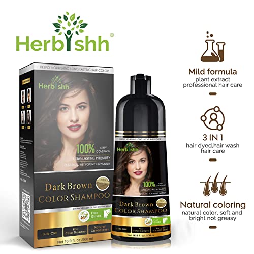 Herbishh HERBISHH- NL Hair Color Shampoo - Magic Dye For Gray Hair thumb #7