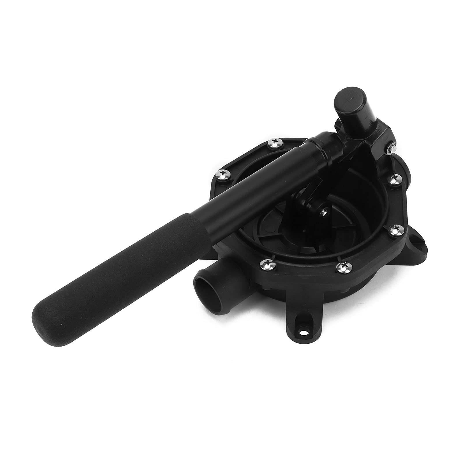 Pompa a Membrana Manuale, Pompa di Sentina a Membrana Manuale per Barca Autoadescante 2724 LPH/720GPH 2 Posizioni in Lega di Alluminio + Impugnatura in ABS per Tubo Flessibile di Diametro 33 Mm