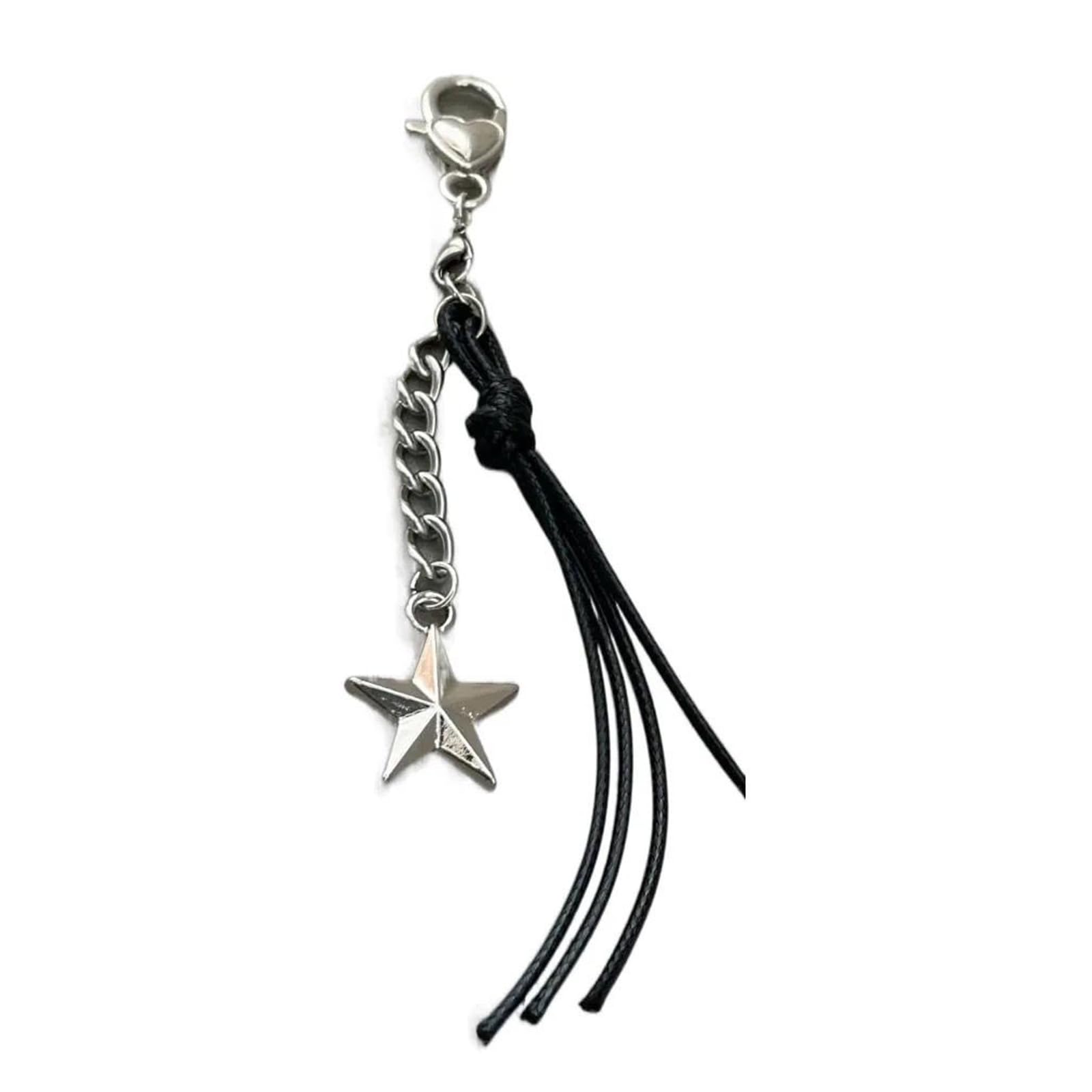 NEWFT Five-pointed Star Bead Pendant Phone Charm Strap Bag Decoration Lanyards