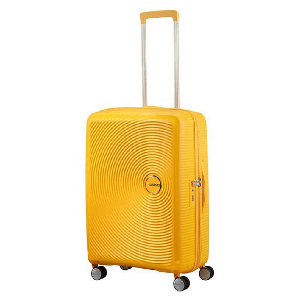 American Tourister Soundbox - Spinner 77/28 Tsa Exp, Valigia Espandibile, L (77 cm - 110 L), Giallo (Golden Yellow)