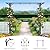 YITAHOME Metal Garden Arbor, 81" Garden Arch for Climbing Plants Outdoor, Wedding Arches for Ceremony Decor, Lawn, Patio, Backyard