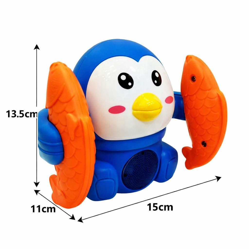 Braintastic Intelligent Robot Learning Machine Dancing Toy with Lights & Music for Kid (Dancing Penguin Toy)