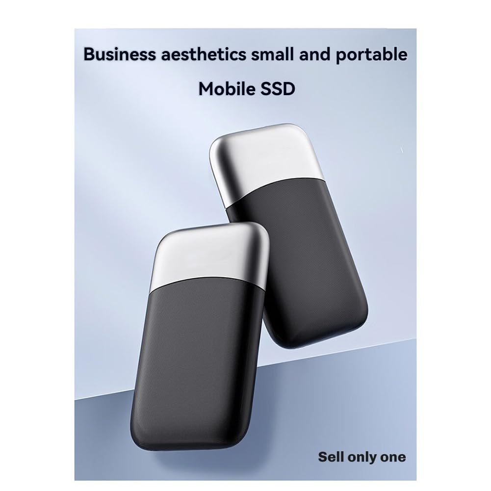 SSD Portatile 2.5 Pollici, unità A Stato Esterna per Telefono PC/Portatili/Professionisti/Giochi