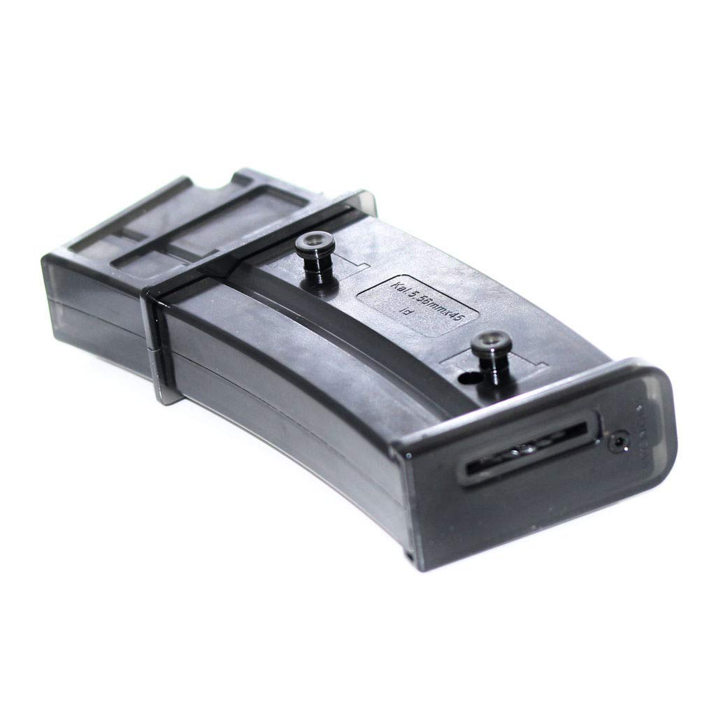 Airsoft Softair 470rd Mag Hi-Cap Magazin Für Jing Gong (JG) G36 Serie AEG Schwarz