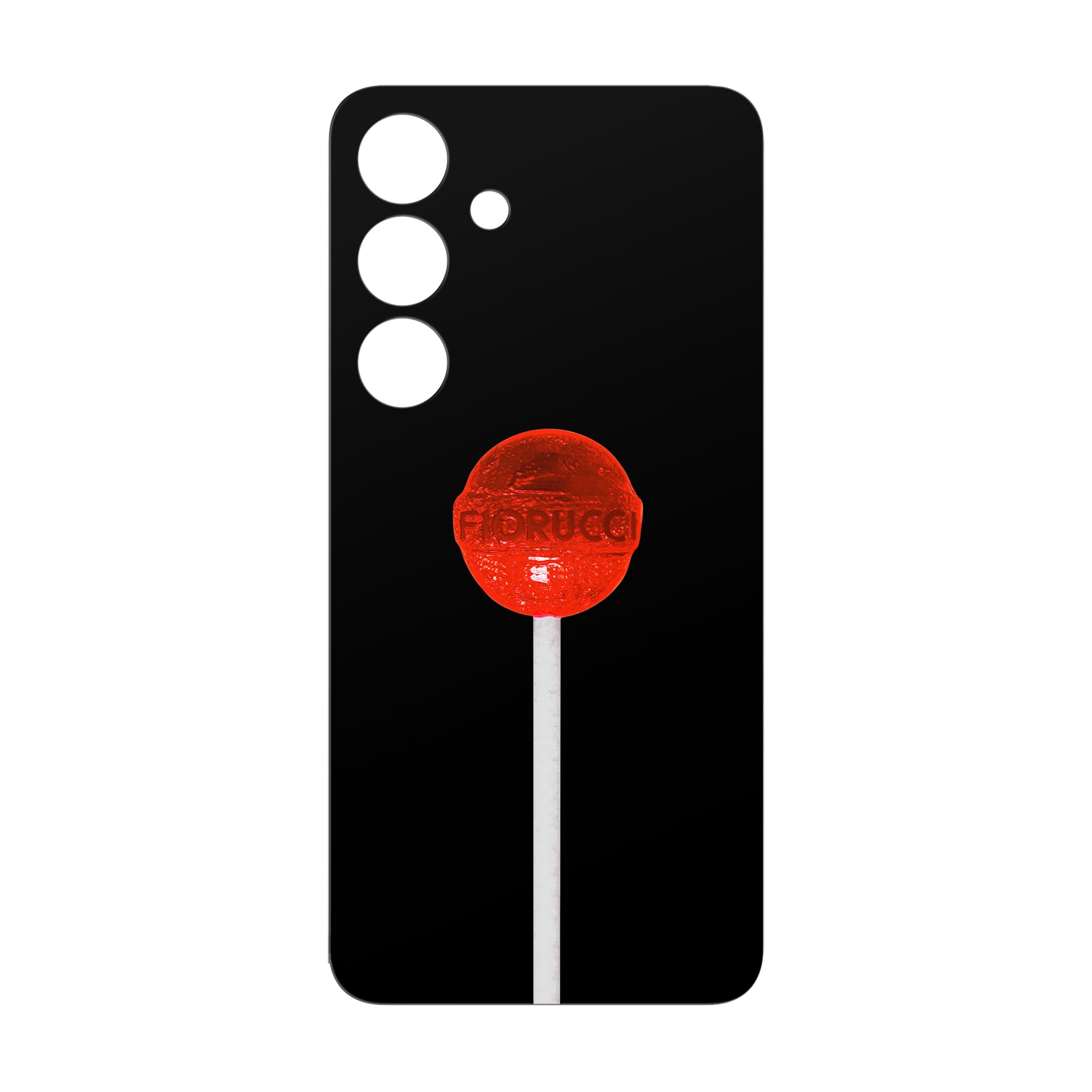 SAMSUNG FlipSuit Case Card Fiorucci, Card FlipSuit Case Cover for Galaxy S24 Black
