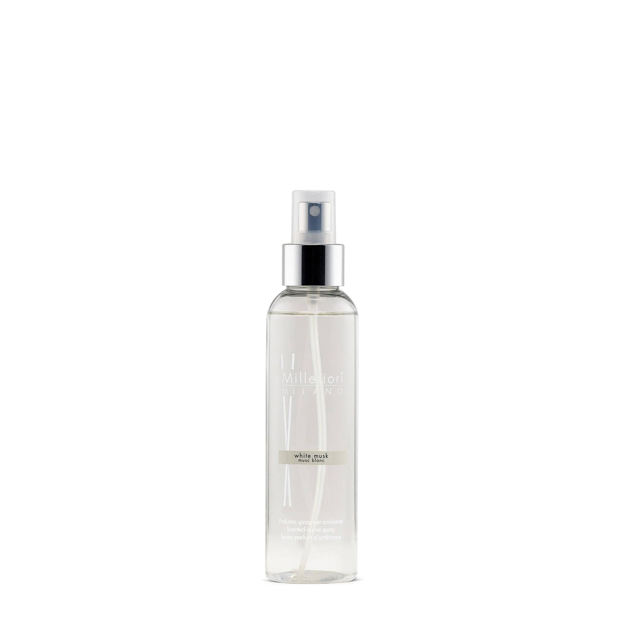 Millefiori Milano Musk Home Spray, White, 4.2 x 5 x 16.7 cm