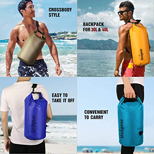 Image of Unigear Floating Waterproof Dry Bag for Kayaking, 2L /5L /10L /20L /30L /40L