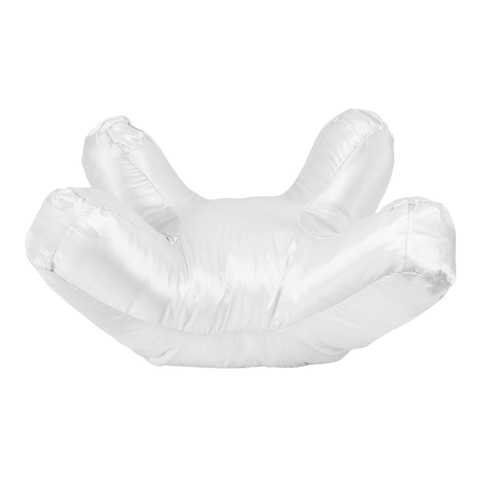 Oreiller de soutien visage en coton léger Irfora blanc