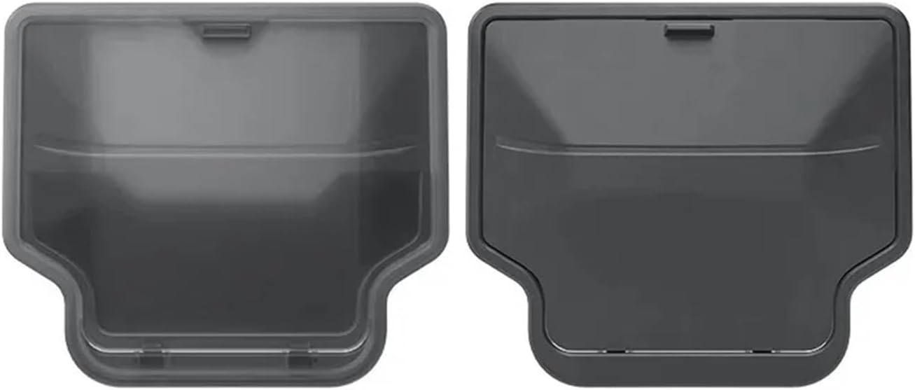 CD Storage Cases Fit For Tesla Model Y Juniper/Launch 2025 Car Armrest Box Hidden Storage Box Model 3 Fit For Highland 2024-2025 Center Console Storage Case Universal(Transparent Black)