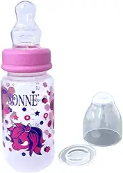 Sonne Mamadeira Cilíndrica Super Higiênica Bico Anatômico Rosa 150 Ml