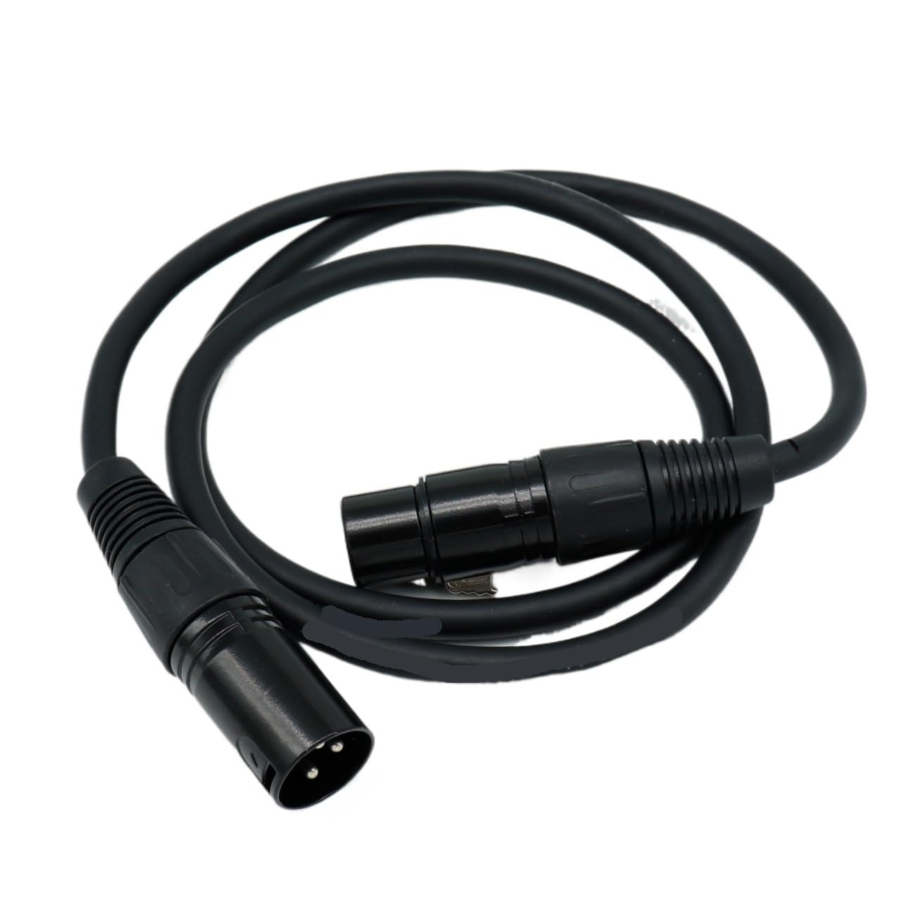 Cavo di segnale XLR a 3 pin maschio a femmina, cavo di prolunga bilanciato per controller di illuminazione da palcoscenico (15 m)