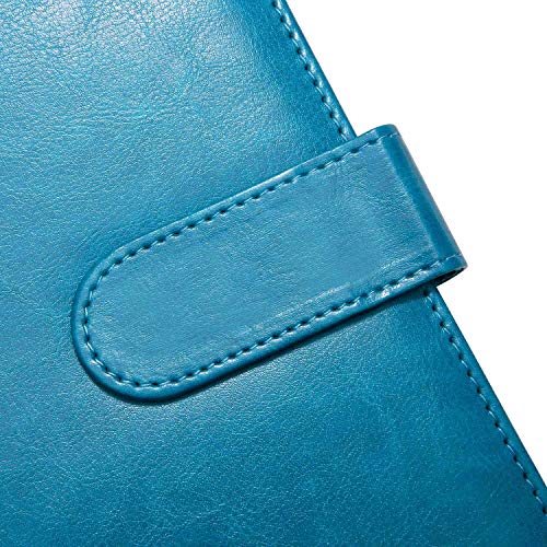 Image of Resume Folder Clipboard Holder Letter Size A4 Legal Pad, Portfolio Pad Folio Document Organizer for Interview & Business (Turquoise)