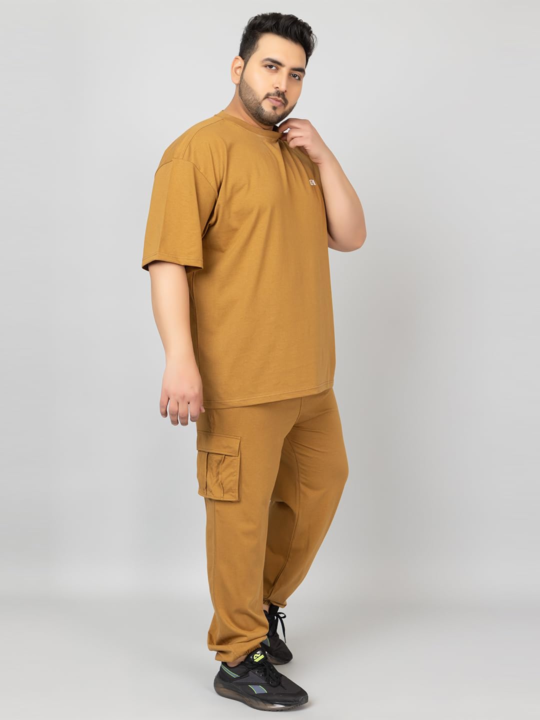 Kepa Men's Co-ord Set | Stylish Track Suit for Men | Summer & Winter Outfit | Gym Wear & Night Suit | Beach Wear & Casual Dress | Korean-Inspired Clothing SetWINE -4XL 2