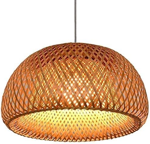 Lustre tissé à la main E27 avec hauteur réglable pour chambre - 3