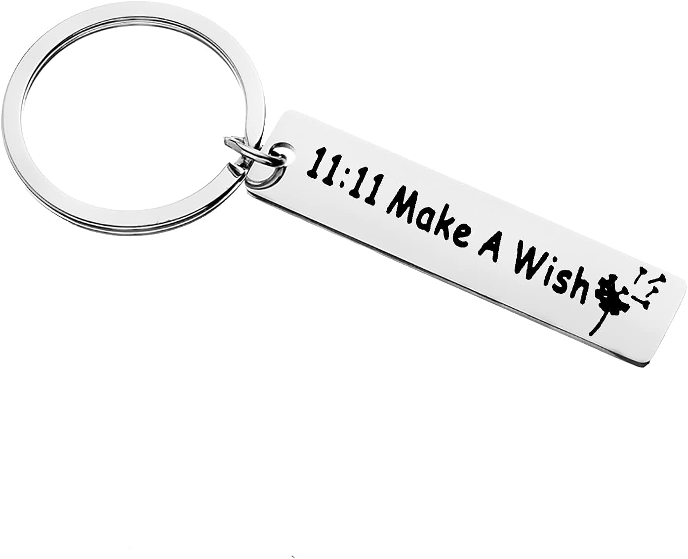 BaipiluDandelion Wish Keyring Spiritual Keychain Jewelry Gift New Adventure Gifts Good Luck Gift for Wish Lover Women Men New Beginnings Gift for Daughter Son Sister Friends Birthday New Job Gifts