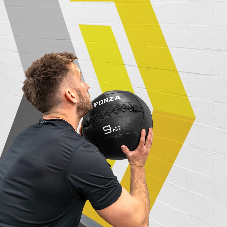 FORZA Palla Da Muro [3kg-15kg] | Per Aumentare Resistenza – Disponibili Individualmente O come Parte di un set