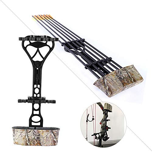 Fsskgx YB-TJ11624-581-1936553211 6 Arrow Quiver Quick-Release Compound Archery Bow Holder thumb #3