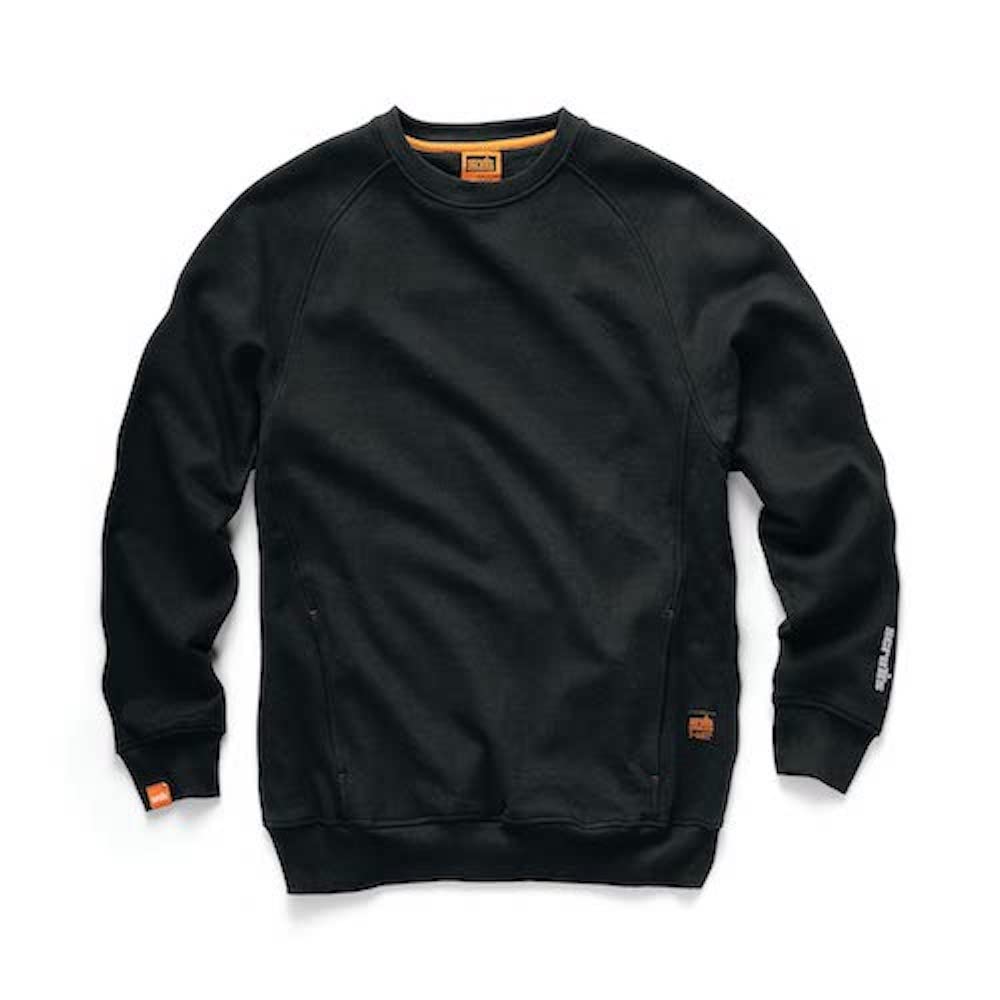 Scruffs Eco Worker Sweatshirt Black L (T55432)