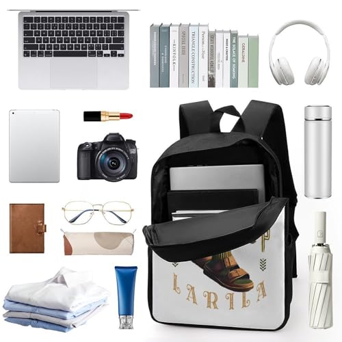 Liliri-larila Merch 17 Inch Shoulder Backpack Italian-Brainrot Meme Water Resistant Lightweight Daypack3