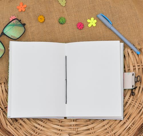 Image of CRAFT CLUB Be Greatfull Diary In Euro Binding With 100% Recycled Handmade Paper