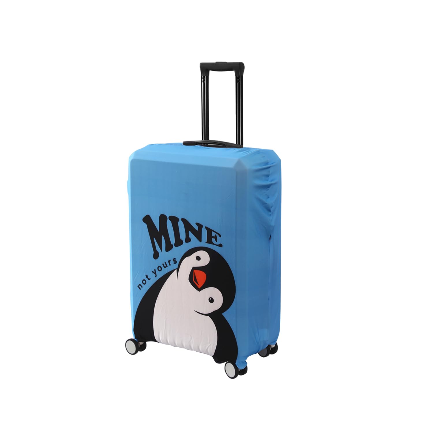 HOKIPO 180gsm Durable and Washable Suitcase Covers for Trolley Suitcase, Small (18-19inch), Blue Waddling Penguin (AR-5183-D7) (B0D8BKYKDM) Amazon Price History, Amazon Price Tracker