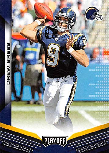 2019 Panini Playoff #90 Drew Brees San Diego Chargers Official NFL Football Trading Card in Raw (NM or Better) Condition