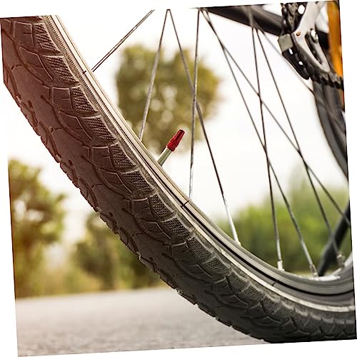 30 piezas de tapas para válvulas de neumáticos de bicicleta en aleación de aluminio duradera para prevenir fugas y suciedad, fáciles de instalar, extensión de vida útil del neumático con combinaciones miniatura 6