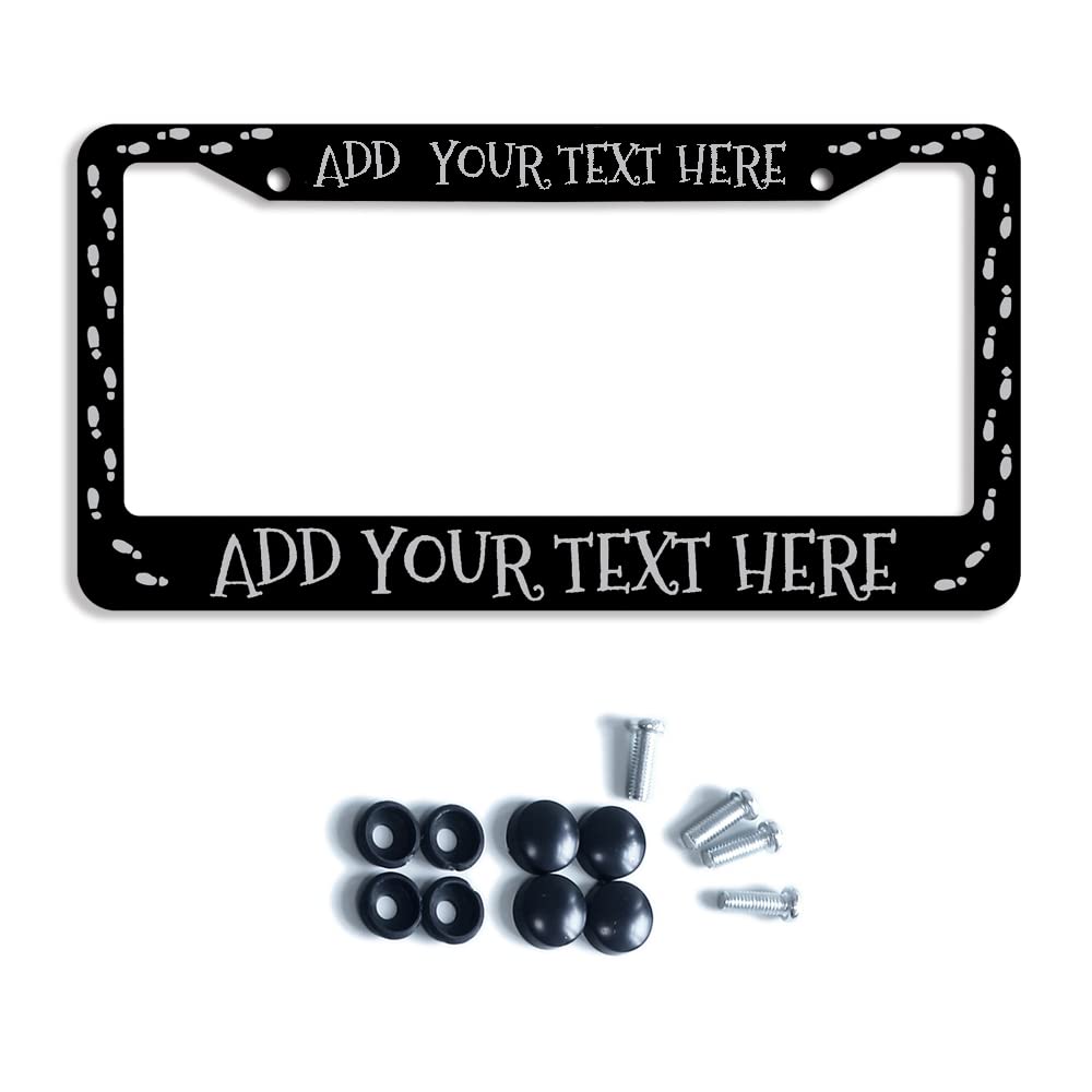 Personalized License Plate Frame Custom Text - Script Font - Foto 8