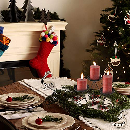 image for Bikoney Pillar Candle Holder Set of 3 7.25