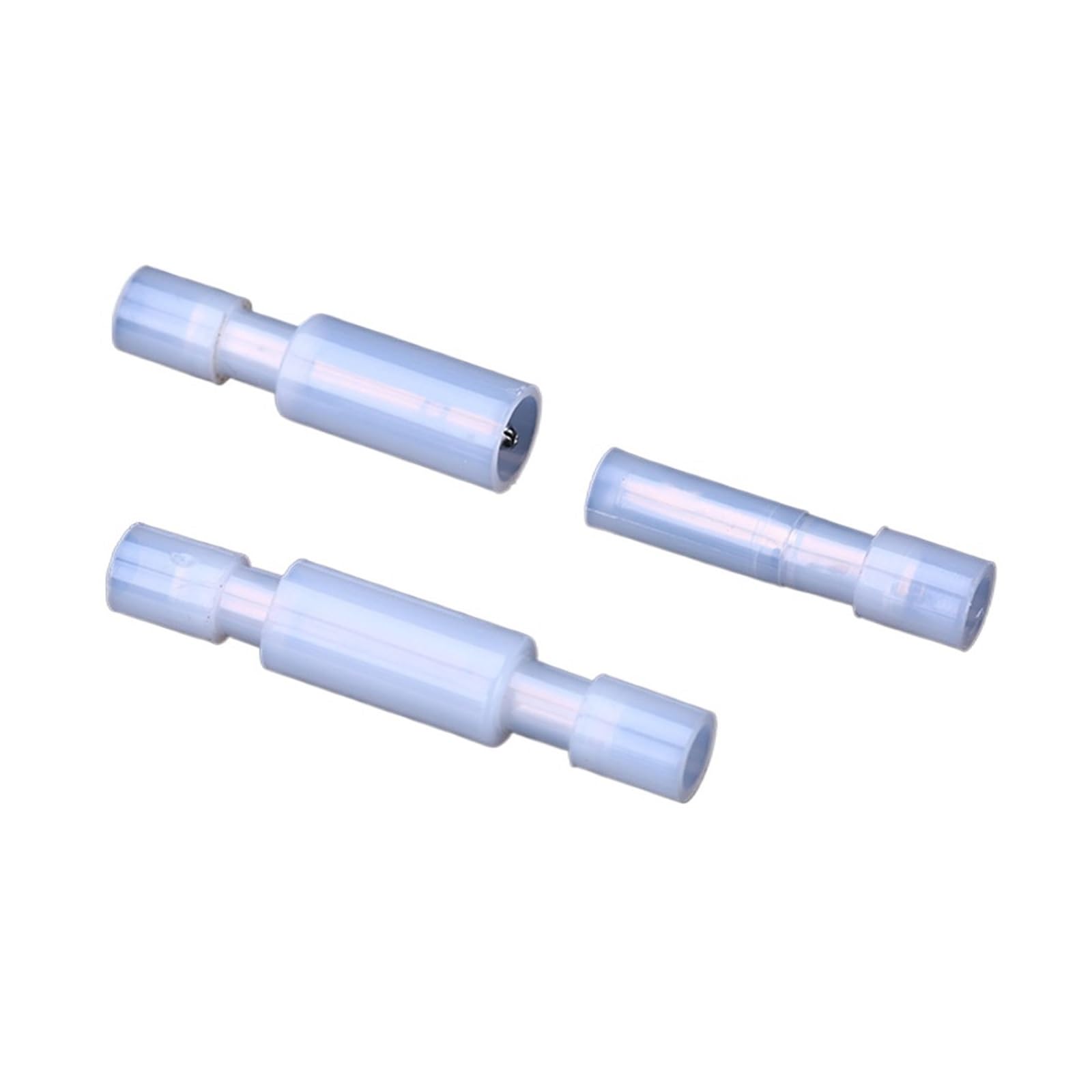 Connecteur de fil à balle blanc en nylon isolé pour câblage rapide 100pcs