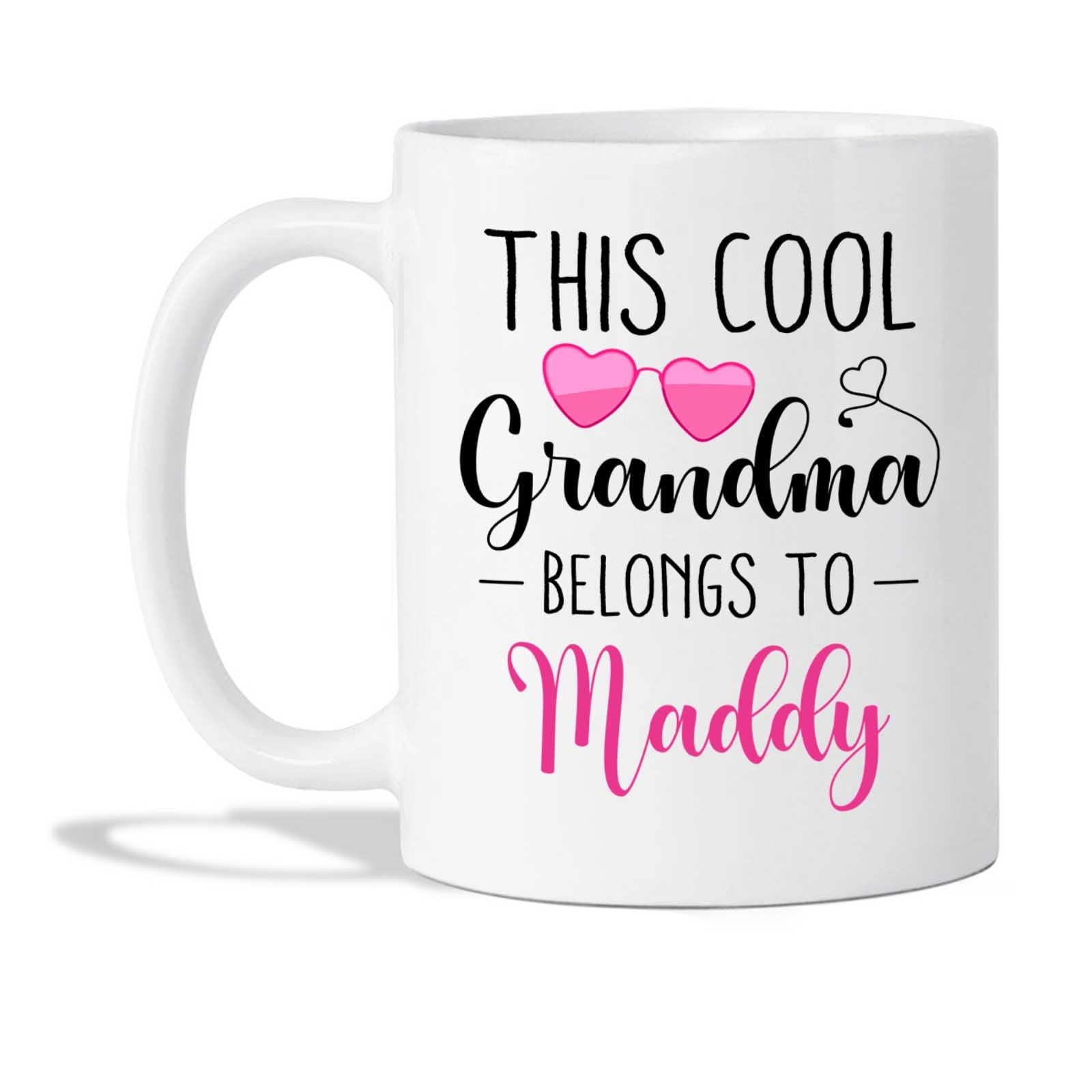 Amazon.com: This Cool Grandma Belongs To Mug, Personalized Grandma Coffee  Cup, Custom Grandma Mug, Gift For Grandma, Grandmother Mug, Grandma Cup,  Grandma Gift, Mimi Gigi Mug, White Ceramic Cup 11Oz 15Oz :