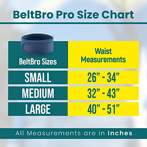 BeltBro Pro para homens e mulheres cinto elástico sem fivela invisível patenteado sem metal TSA maci