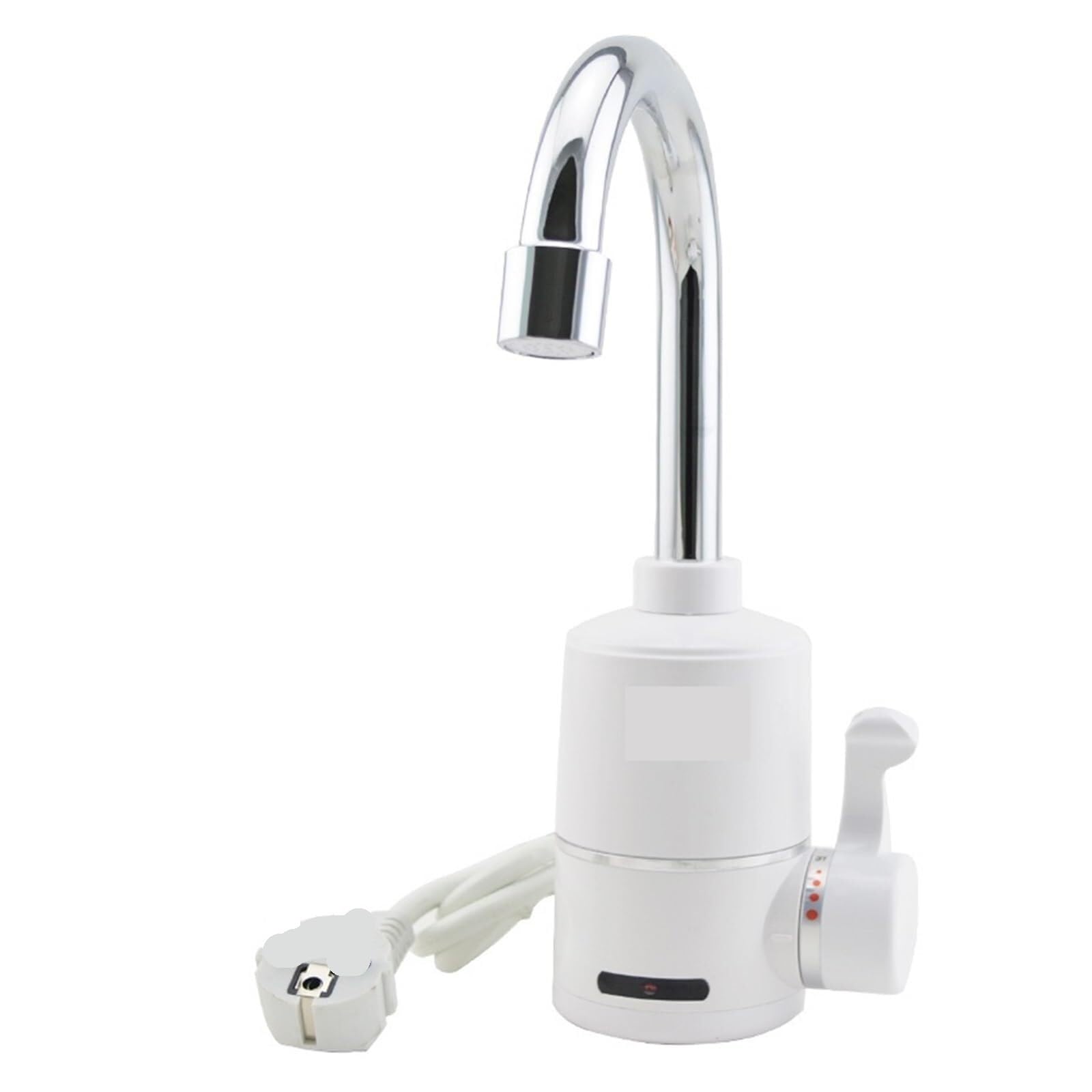 Grifo calentado, Calentador De Agua Eléctrico Instantáneo, Grifo Cocina, Calefacción Flujo Sin Tanque (grifo Lateral)(Digital Display)
