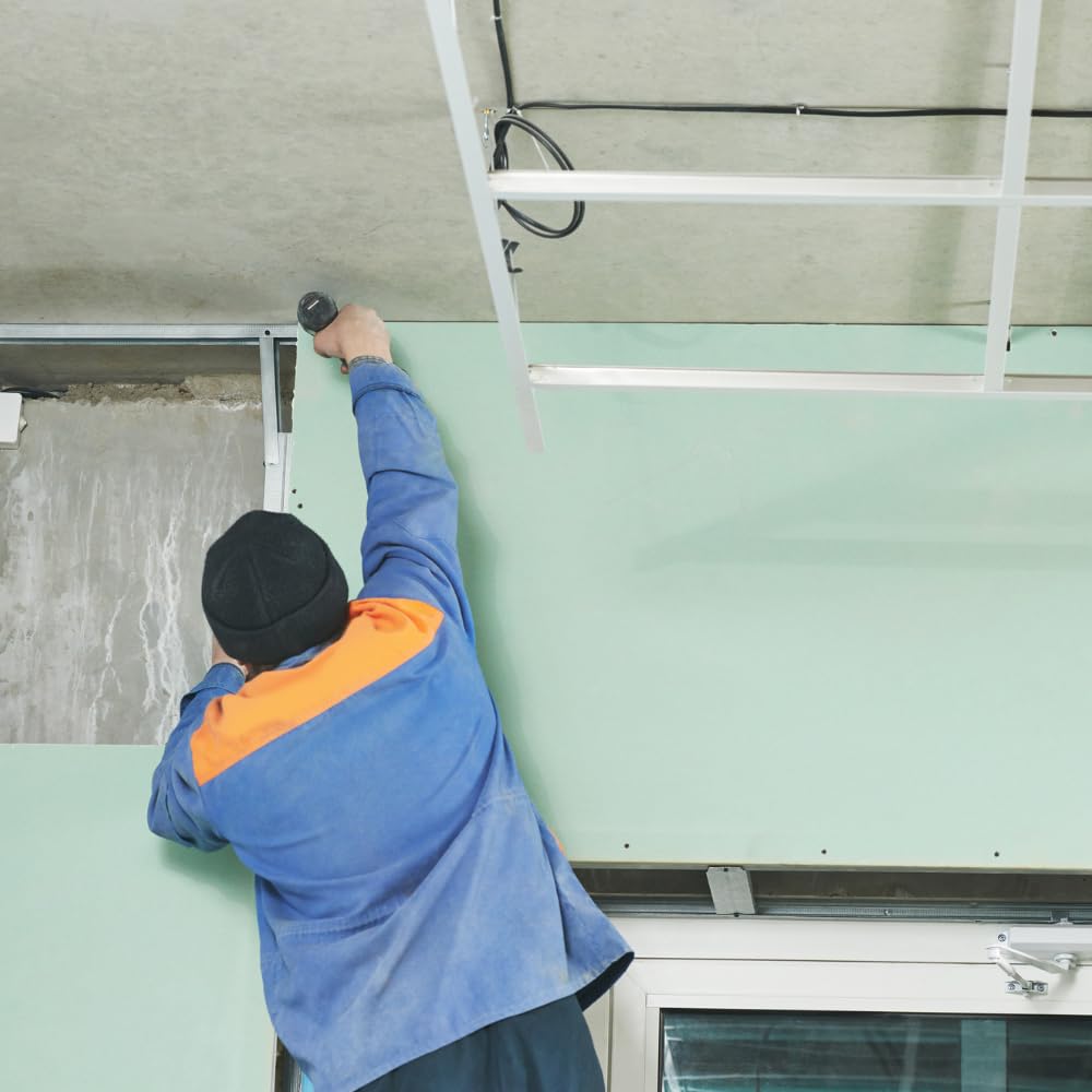 FORTUNATO Lastra Pannello Cartongesso Innovativa Ambienti Umidi Pareti Soffitti 1200 x 2000 mm Isolamento Termico Acustico