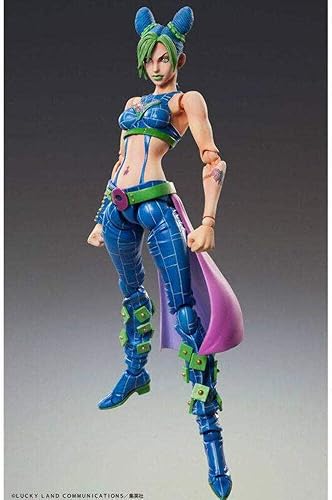Miniatura 2 de Medicos JoJo's Bizarre Adventure Part 6: Chozo Kado Jolyne Cujoh Super Action Figura de estatua de acción, multicolor