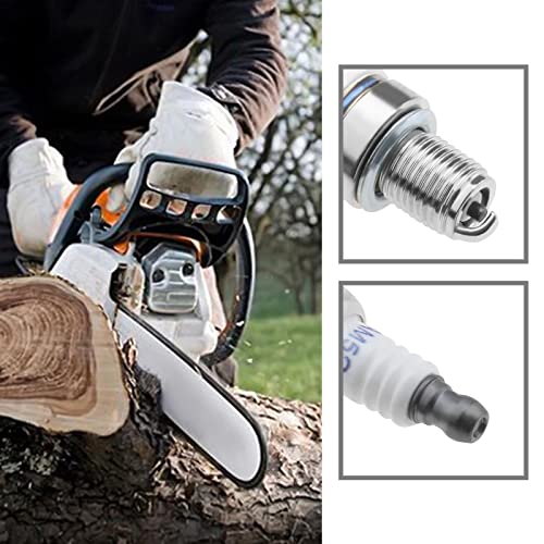 OTOTEC Set of 3 Air Filter Spark Plug Fuel Filter Compatible with Stihl MS170 2-Mix, MS180 2-Mix Chainsaw Replaces 1130 141 1700/0000 350 3500 - Image 3