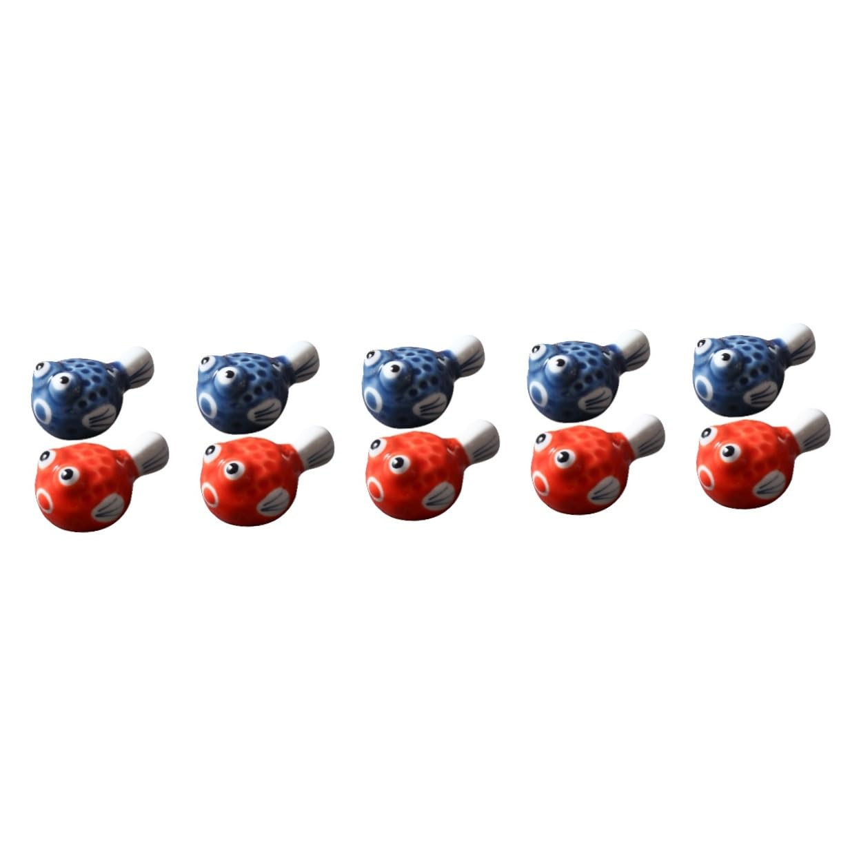 Amosfun 10 Pièces Dauphin Baguettes Reste Cuillère Et Baguettes Joli Porte-Baguettes Baguettes Formation Poisson Forme Baguettes Support Bureau Baguettes Reste Cuillères Fournitures pour