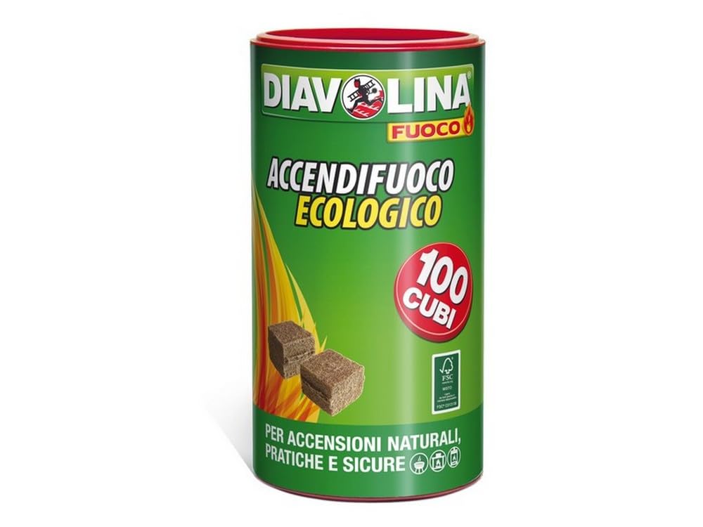 6PZ ACCENDIFUOCO NATURALE BOX 100 cubetti NextradeItalia Mod.FERX.VITY4Y3S