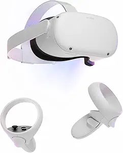Meta Quest 2 128GB - Advanced All-in-One Virtual Reality Headset (Renewed)