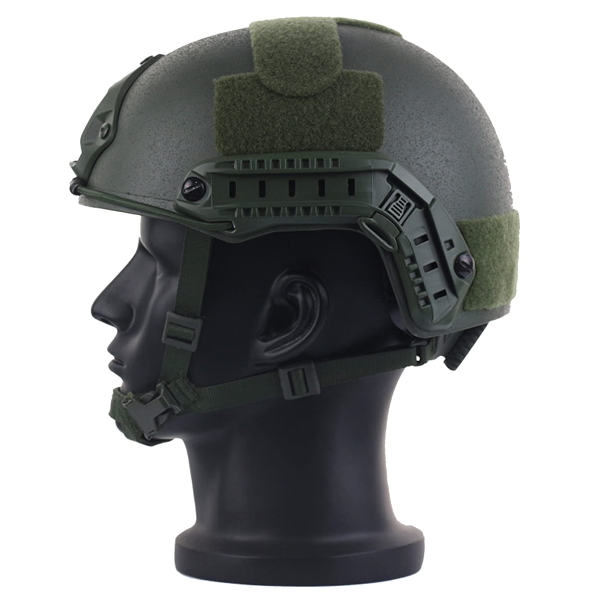 NIJ IIIA Fast 防弾 ヘルメット ヘッドセット　付き Amazon.co.jp: SeeboJK FASTハイカット防弾ヘルメット、NIJ IIIA