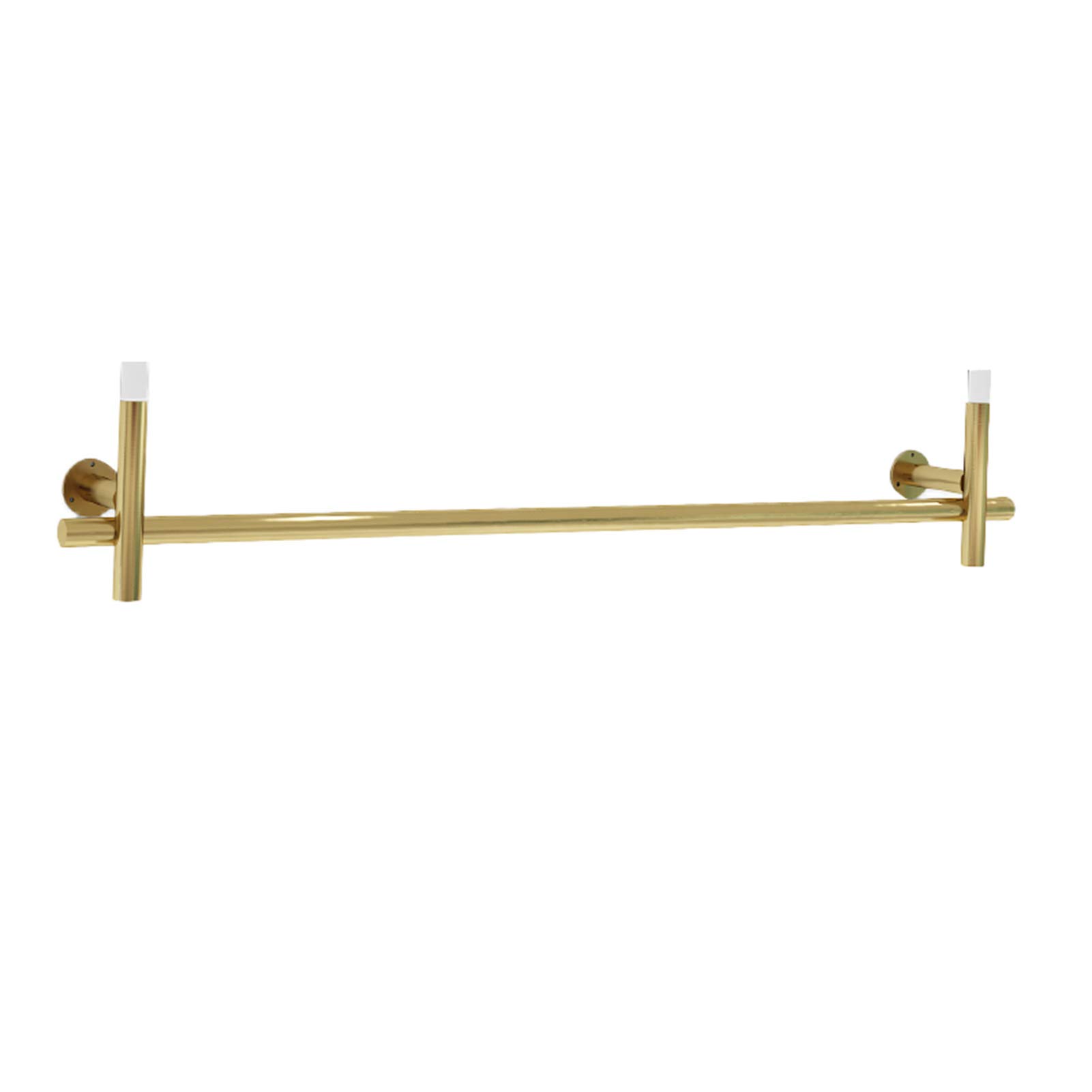 UMJIGF Clothing Store Display Stand Ceiling Golden Hanging Clothes Rod, Wrought Iron Suspended Ceiling Boom Hang Pole, Window Retail Clothing Commercial Display Pole G,A