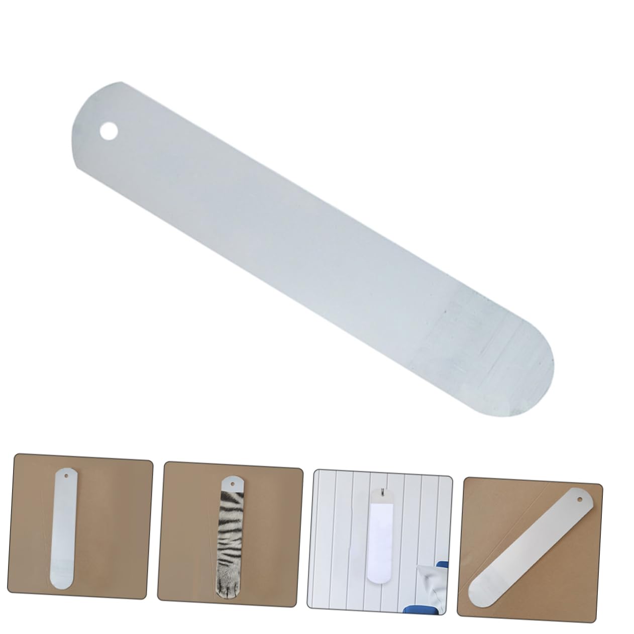 VILLFUL Sublimation Sock Jigs Straight Sock Stocking Holders for Mantle Stocking Holders for Mantle Wood Stocking Holder St