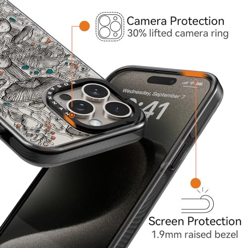 Coque iPhone 15 Pro Max antichoc fini les bris d'écran à 2 m