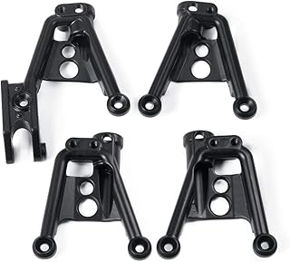 4PCS Aluminum Rear/Front Shock Tower Shock Hoops for Axial SCX10 II 90046 90047 1/10 Scale Crawlers Truck Car Upgrade