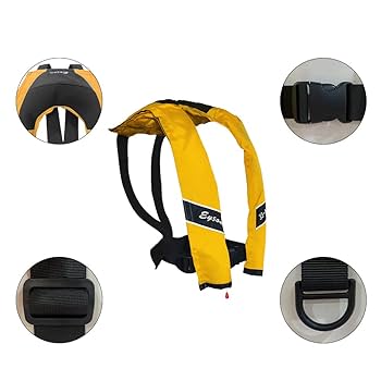 Eyson ライフジャケット 釣り インフレータブルライフジャケット 手動 3つ Amazon | eyson(アイソン）ライフジャケット 自動膨張式 救命