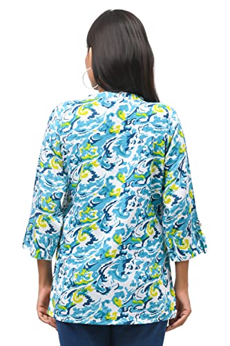 Image of Women's Rayon Anarkali Regular Fit Top
