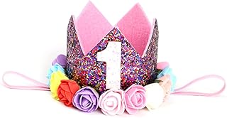 Hohopeti Tiaras Para Crianças Laços De Cabelo Para Crianças Laços De Cabelo Crianças Laço De Cabelo De Bebê Tiaras De Coroa Infantil Para Crianças Tiaras Para Bebê Tiara Crwon Coroa De