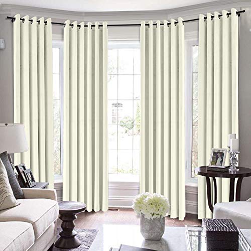 TWOPAGES Loft Curtains, 192 Inch Long Velvet for Loft Thermal Insulated Curtains