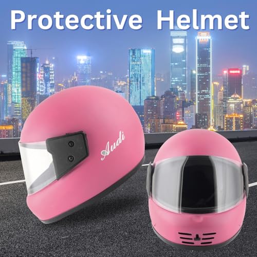 Image of Sage Square Audi Full Face Clear Visor Helmet | ISI Certified | High Standard Safety | Extra Comfort & Stylish